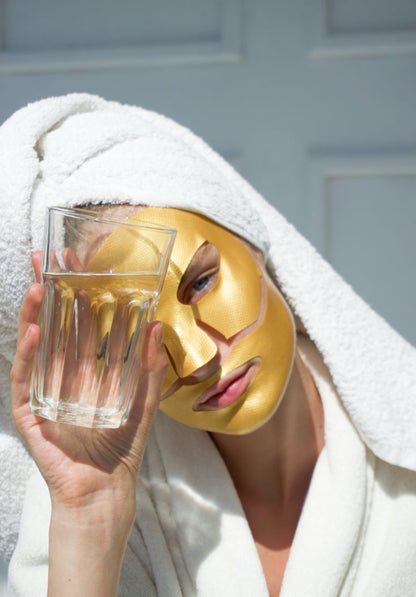 מסכת זהב 24K עם קולגן