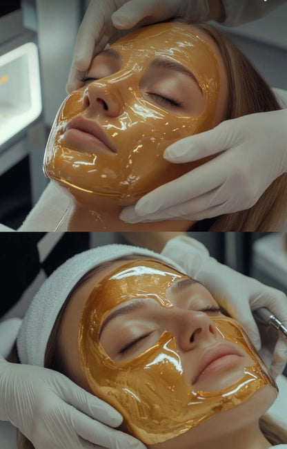 מסכת זהב 24K עם קולגן